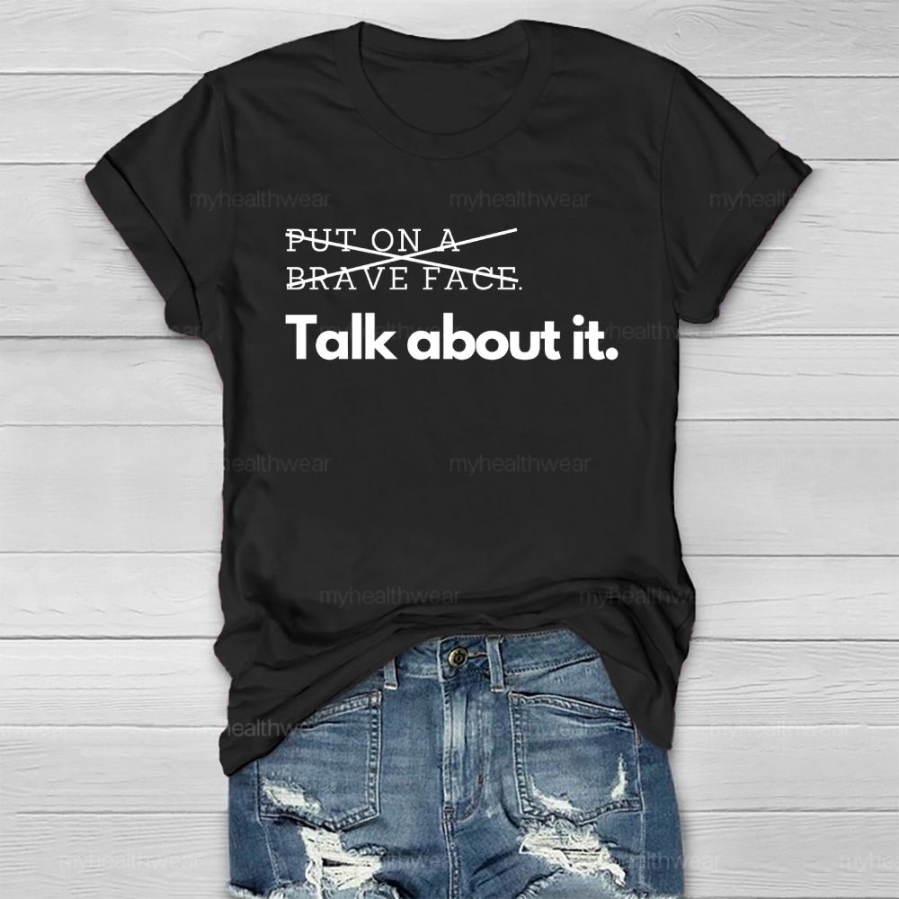 Talk About It Healthwear T-shirt