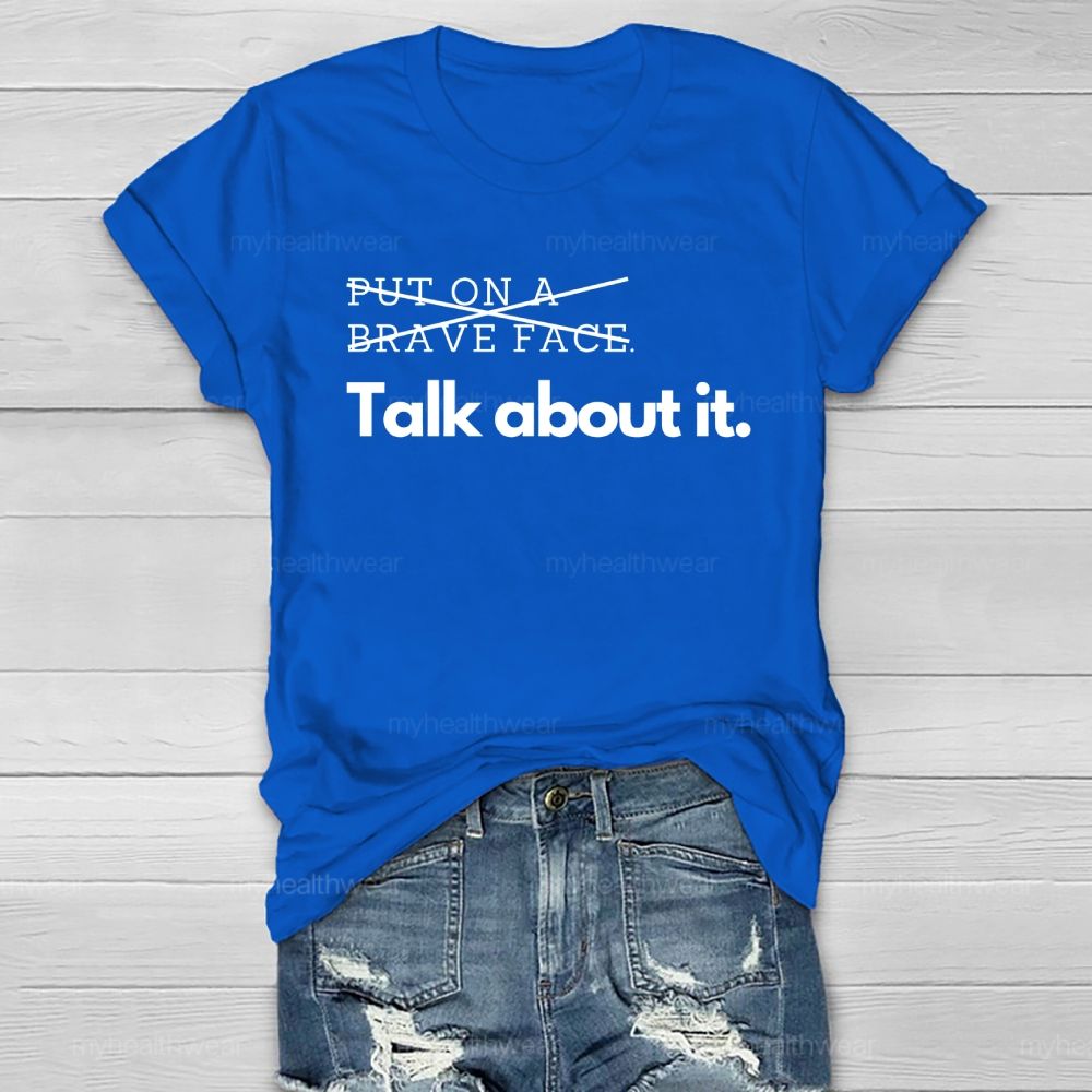 Talk About It Healthwear T-shirt