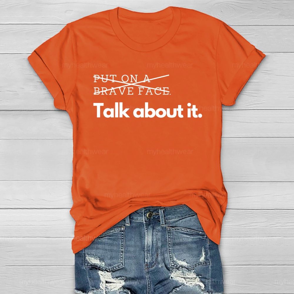 Talk About It Healthwear T-shirt