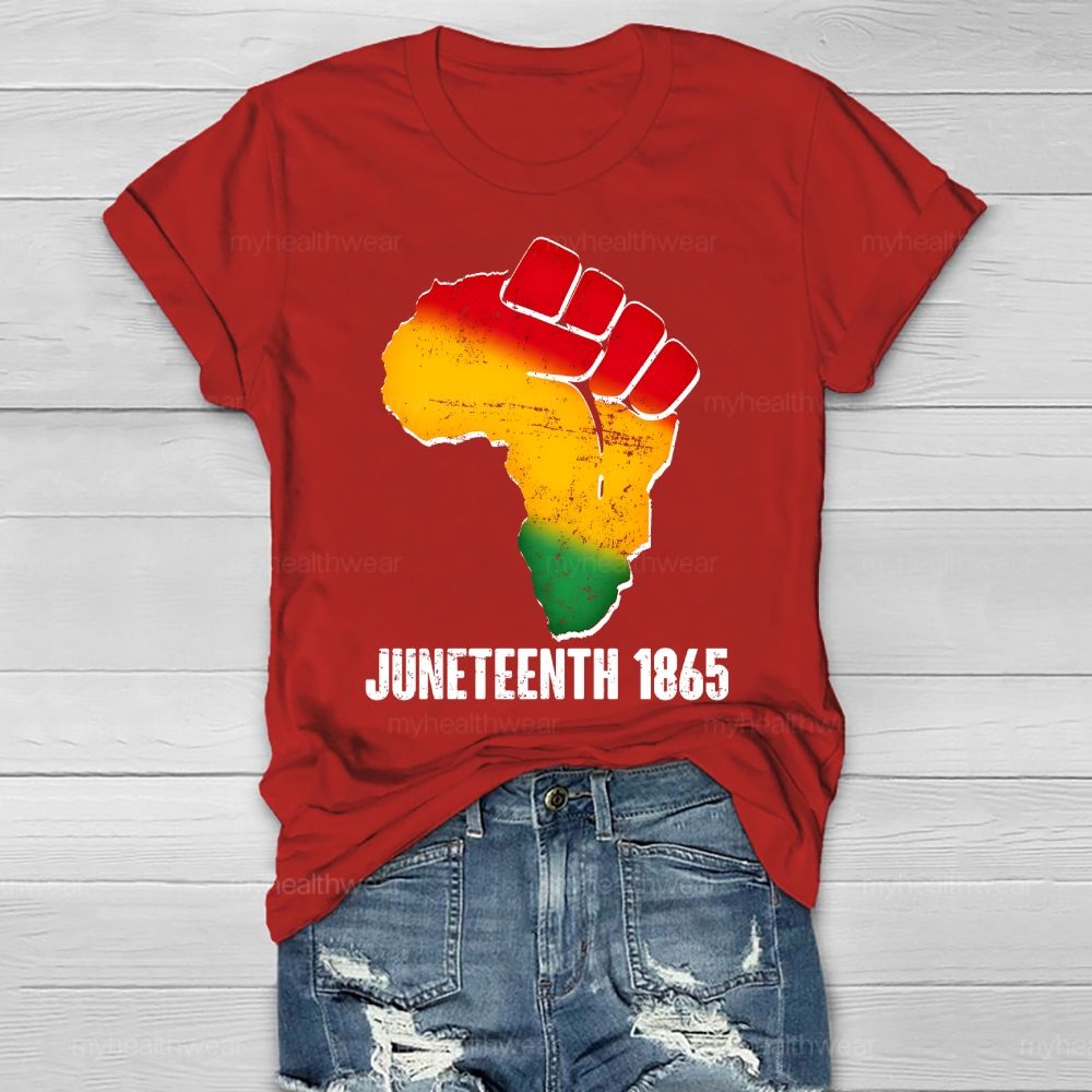 Juneteenth 1865 Healthwear T-shirt