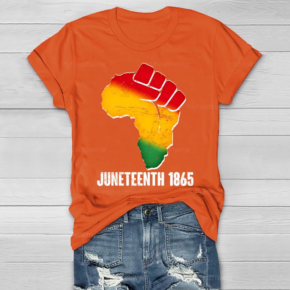 Juneteenth 1865 Healthwear T-shirt