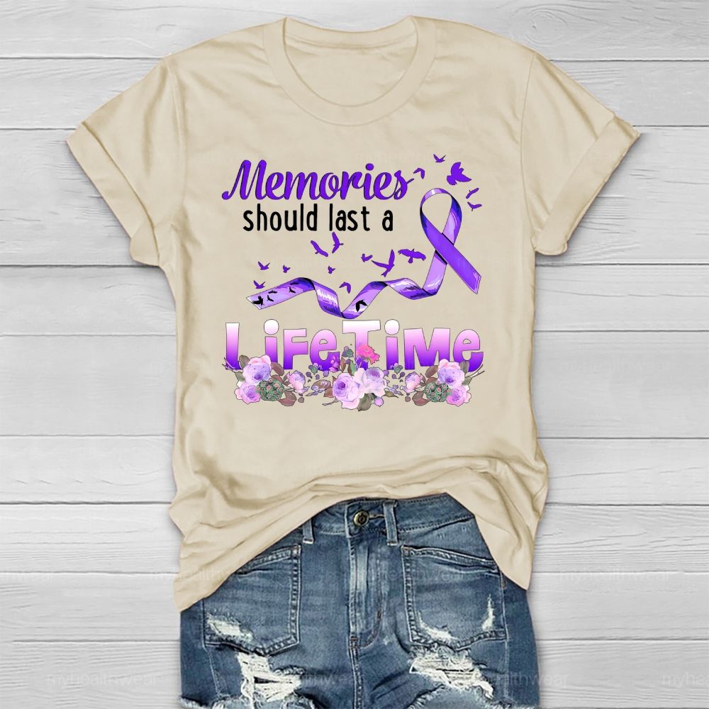 Memories Should Last A Lifetime Healthwear T-shirt