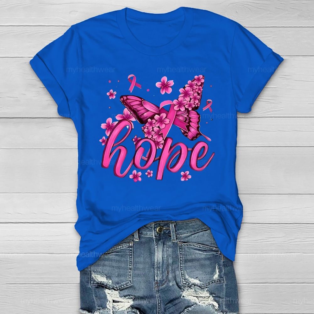 Hope Pink Ribbon Healthwear T-shirt