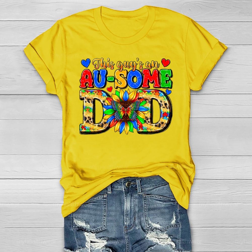 This Guy Is An Awesome Dad Healthwear T-shirt