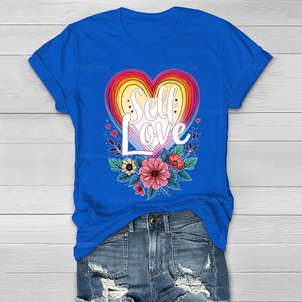 Self Love Flower Healthwear T-shirt