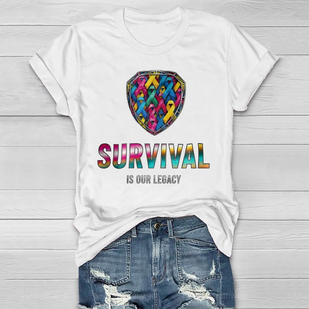 Survival Is Our Legacy Healthwear T-shirt