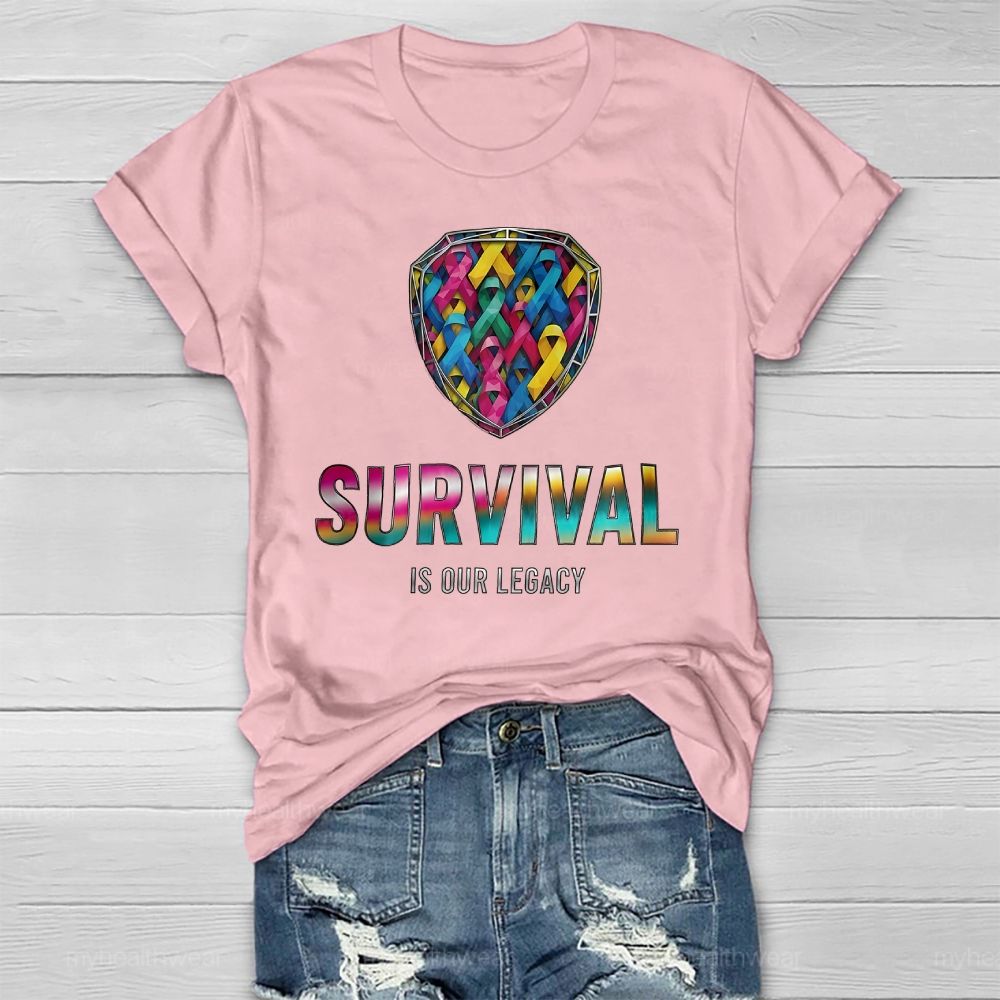 Survival Is Our Legacy Healthwear T-shirt