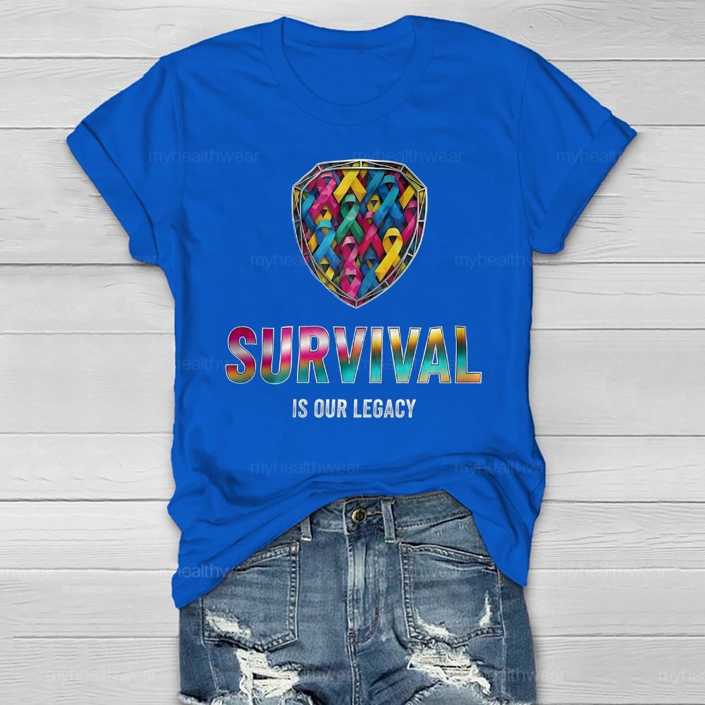 Survival Is Our Legacy Healthwear T-shirt