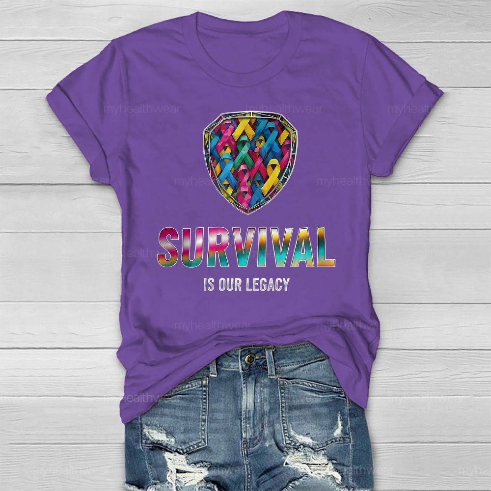 Survival Is Our Legacy Healthwear T-shirt