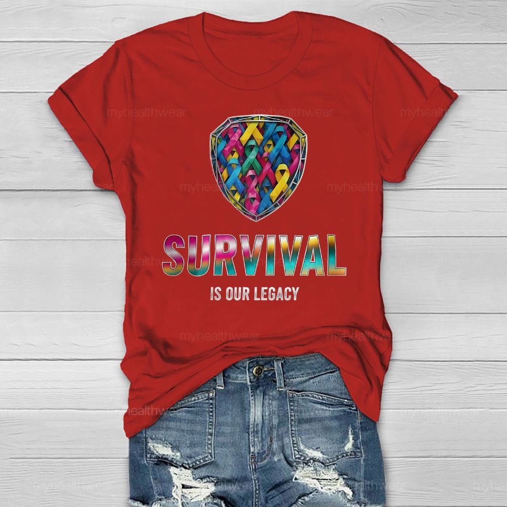 Survival Is Our Legacy Healthwear T-shirt