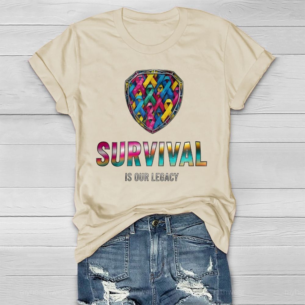 Survival Is Our Legacy Healthwear T-shirt