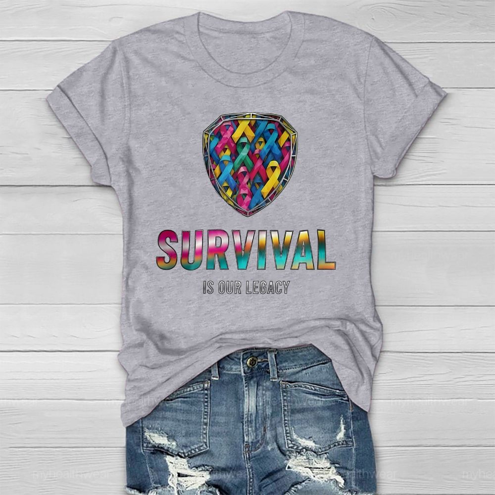 Survival Is Our Legacy Healthwear T-shirt