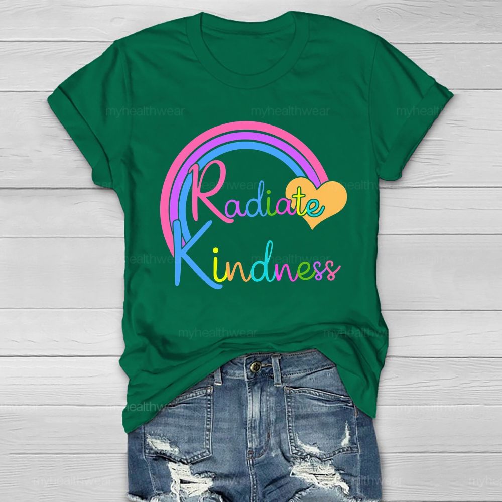 Radiate Kindness Healthwear T-shirt