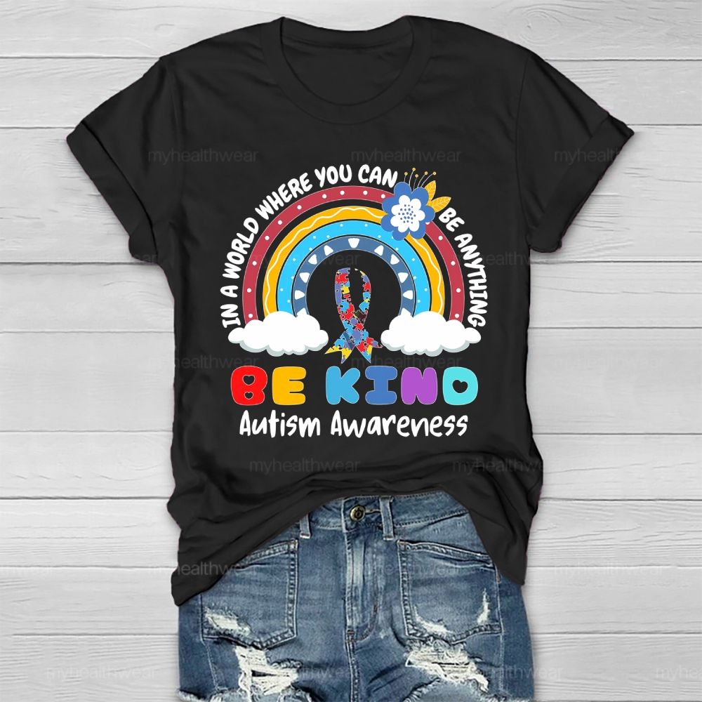 Be Kind Autism Awareness Healthwear T-shirt
