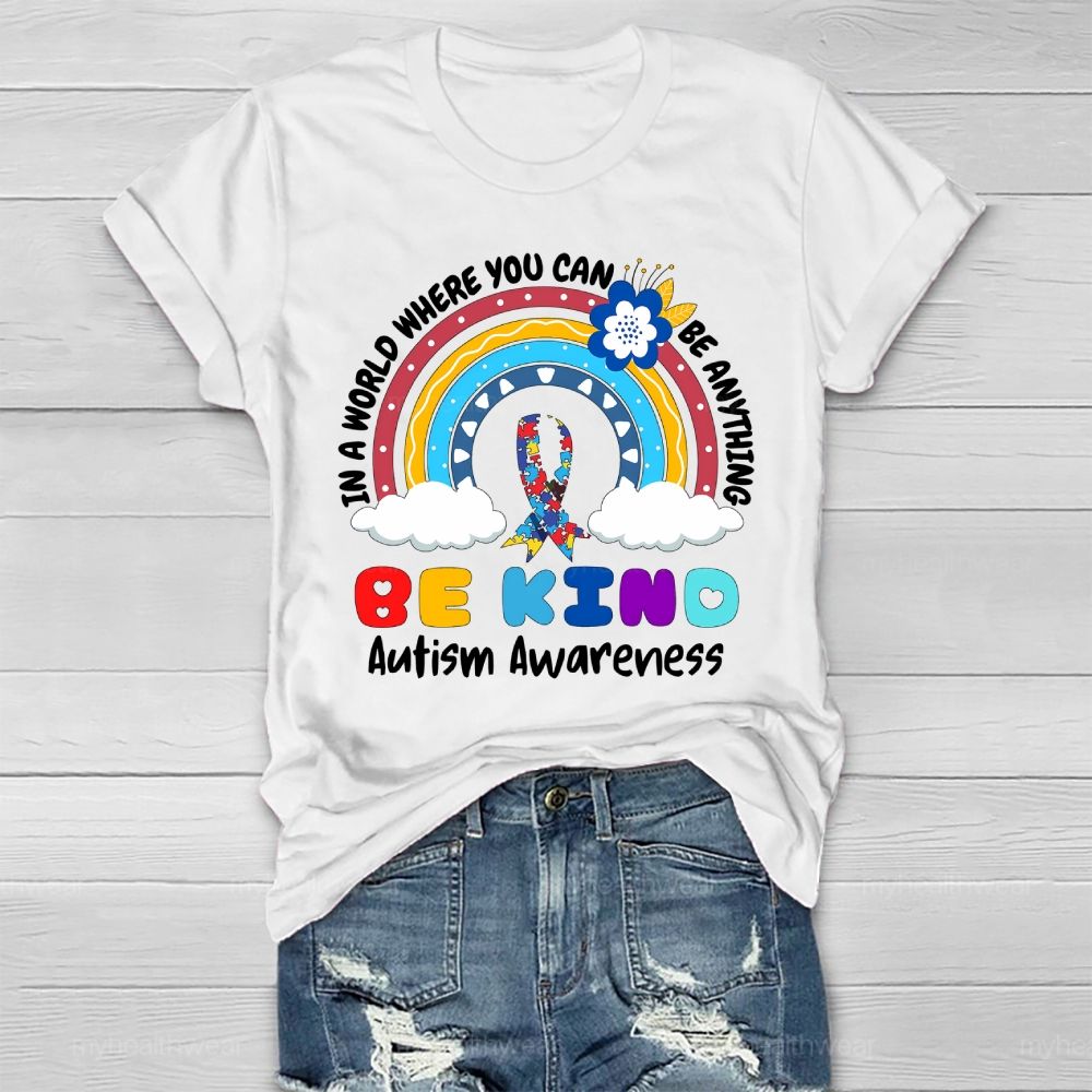 Be Kind Autism Awareness Healthwear T-shirt