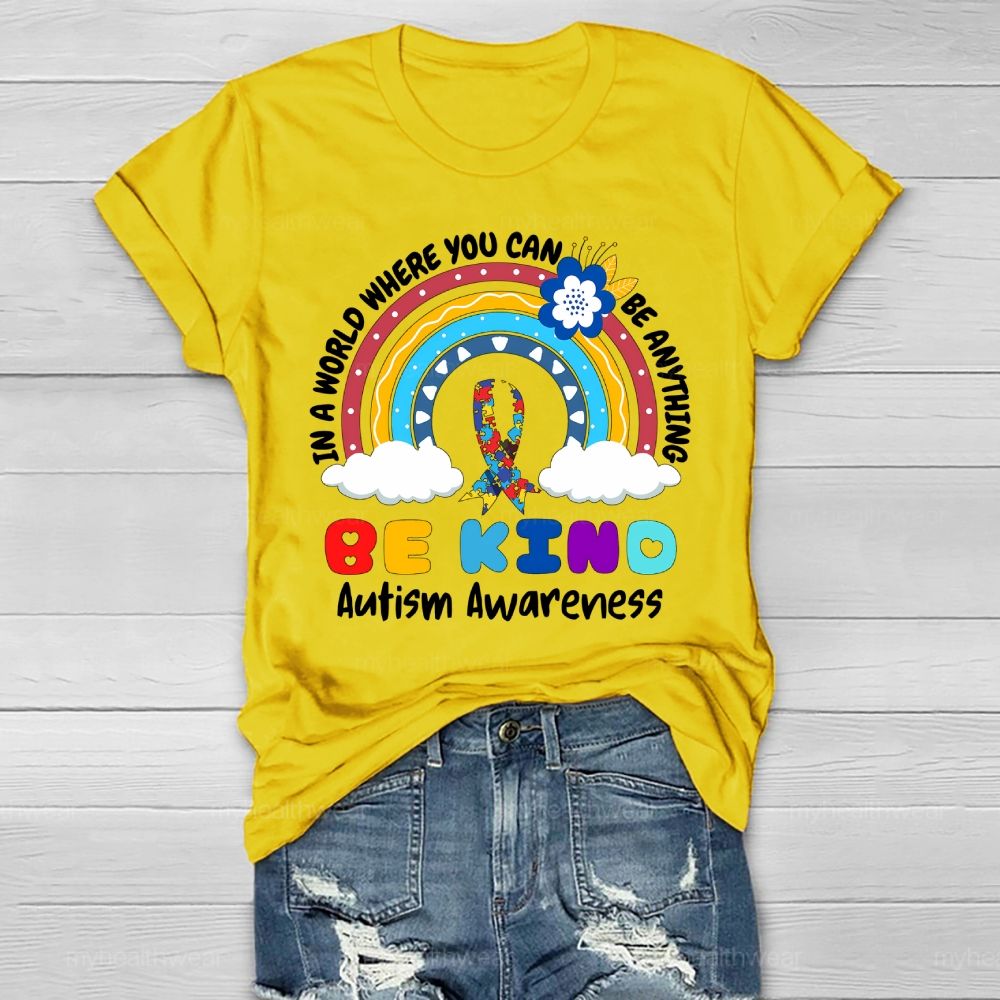 Be Kind Autism Awareness Healthwear T-shirt