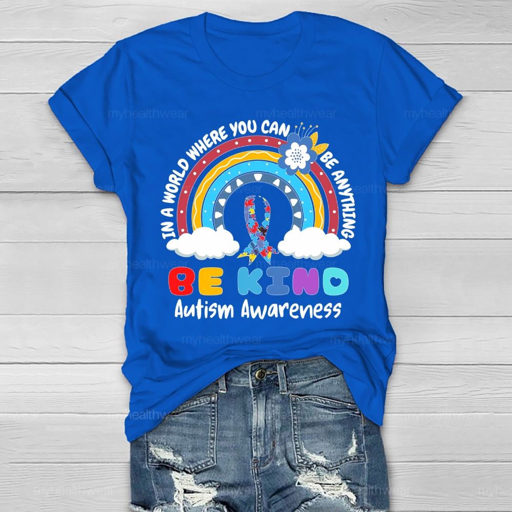 Be Kind Autism Awareness Healthwear T-shirt