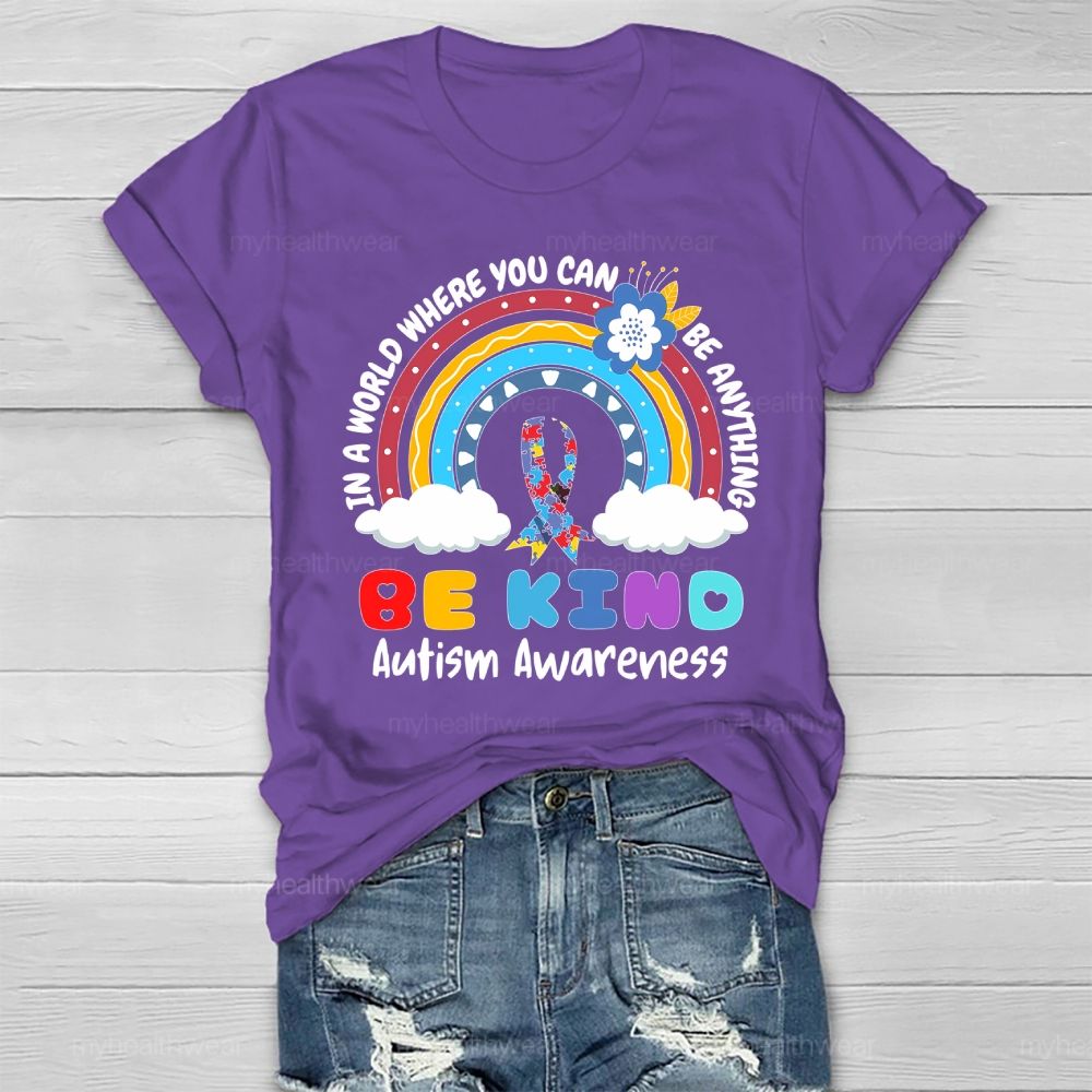 Be Kind Autism Awareness Healthwear T-shirt