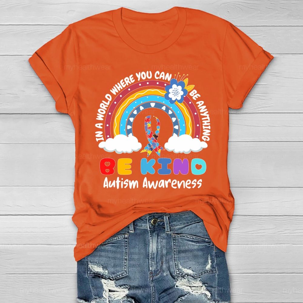 Be Kind Autism Awareness Healthwear T-shirt