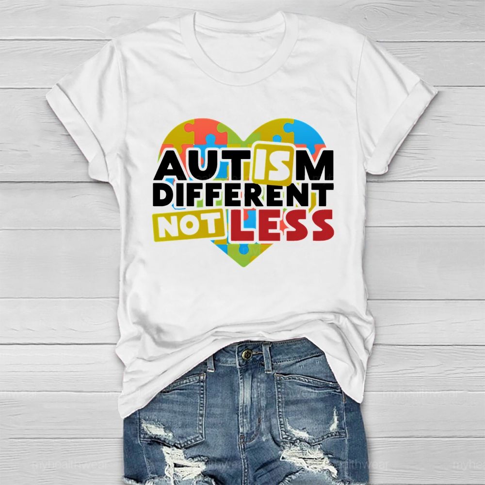 Autism Different Not Less Healthwear T-shirt