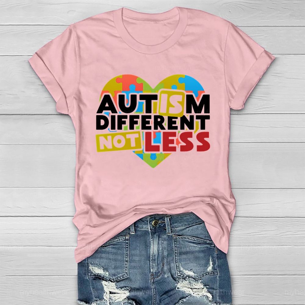 Autism Different Not Less Healthwear T-shirt