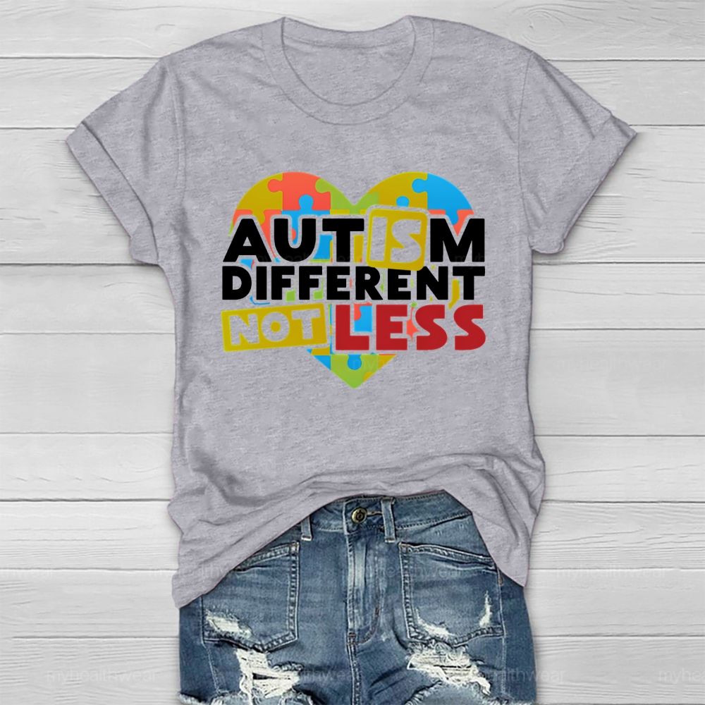 Autism Different Not Less Healthwear T-shirt