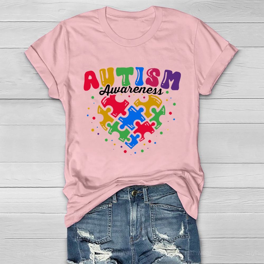 Autism Awareness Love Healthwear T-shirt