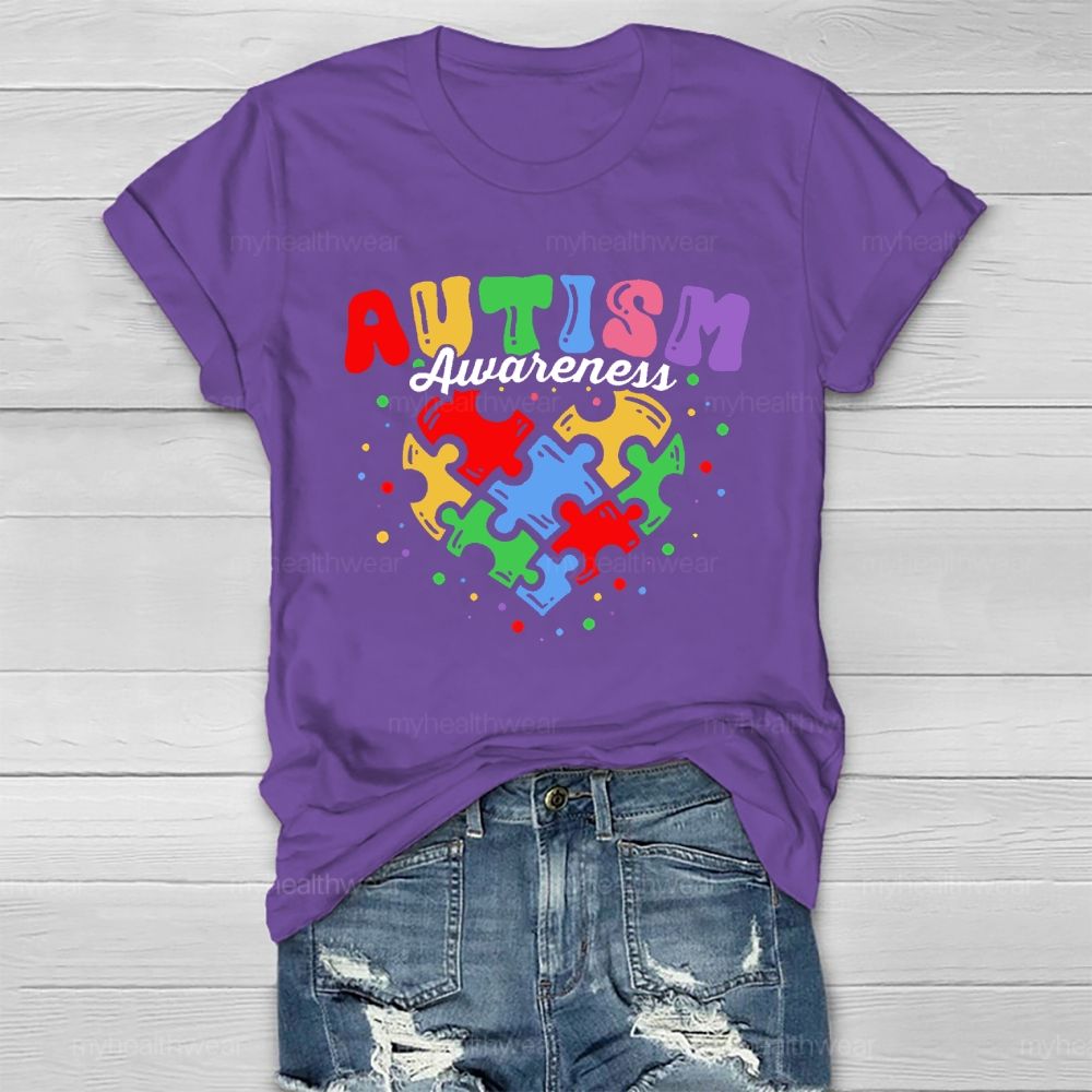 Autism Awareness Love Healthwear T-shirt