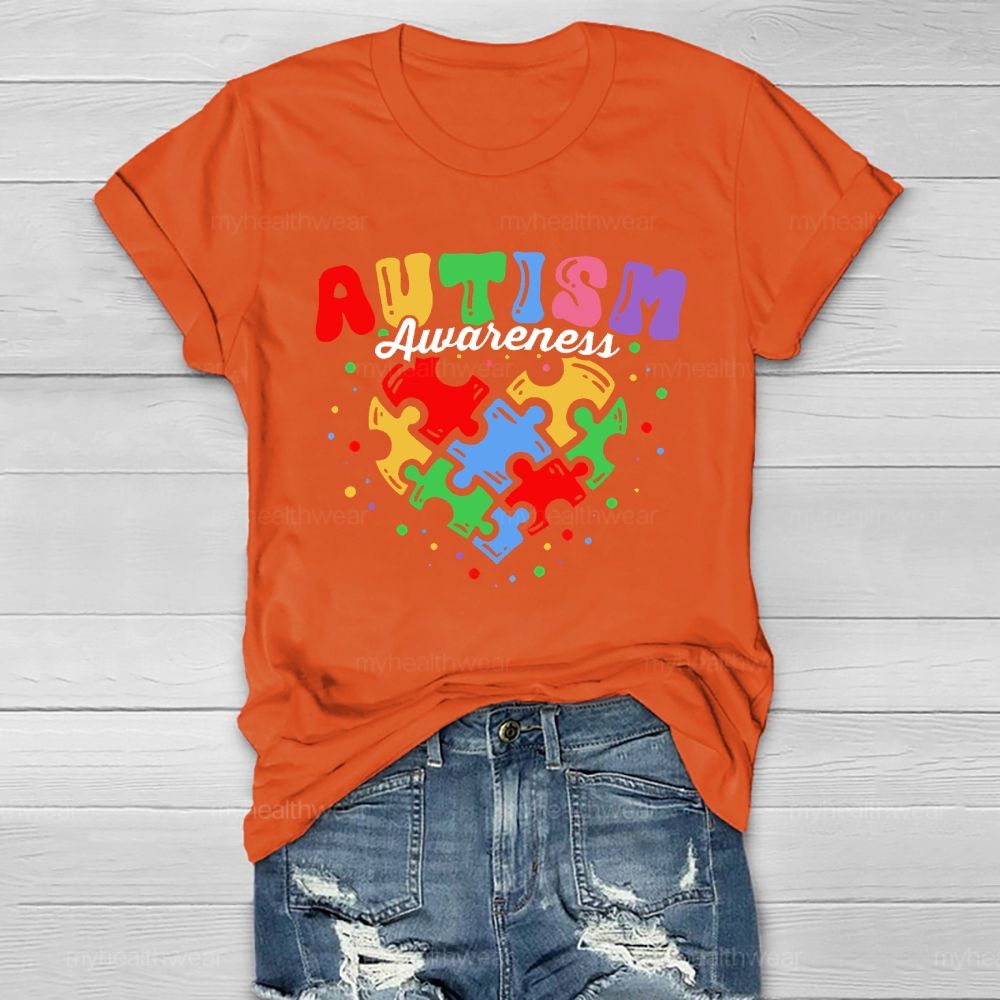 Autism Awareness Love Healthwear T-shirt