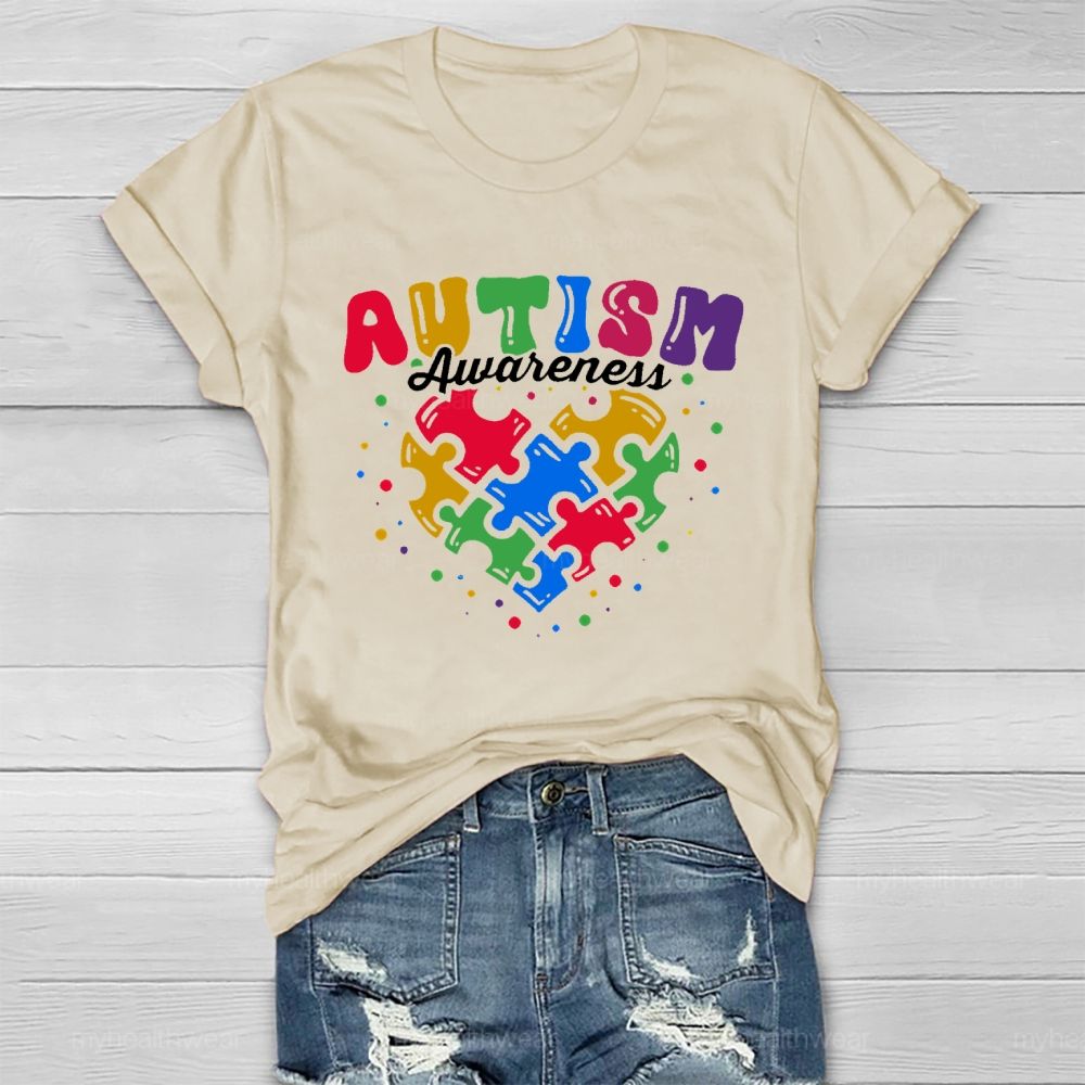 Autism Awareness Love Healthwear T-shirt