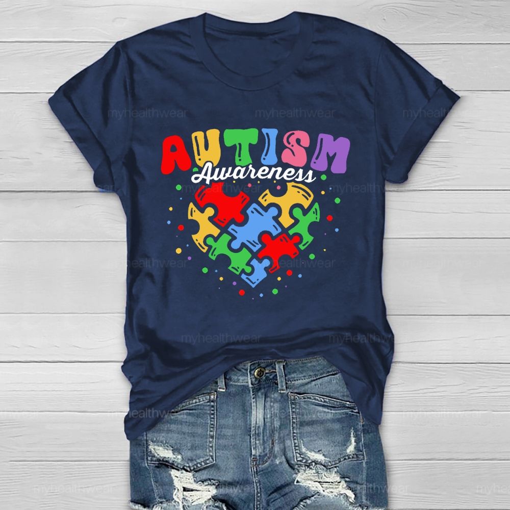 Autism Awareness Love Healthwear T-shirt