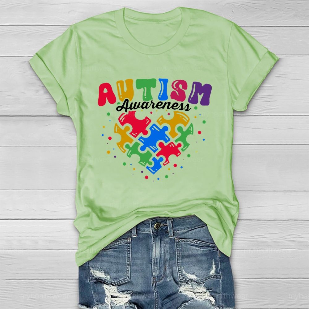 Autism Awareness Love Healthwear T-shirt