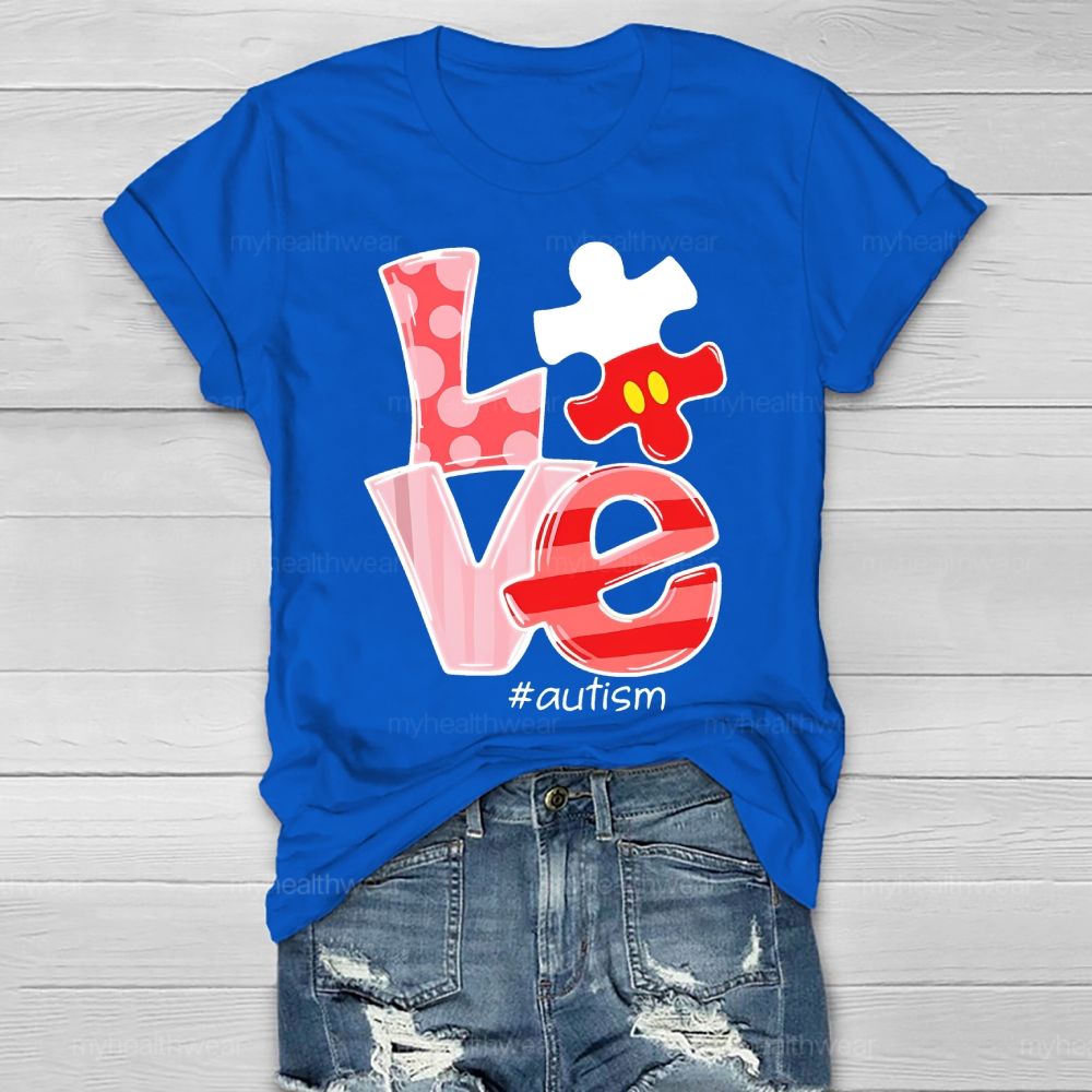 Love Autism Healthwear T-shirt