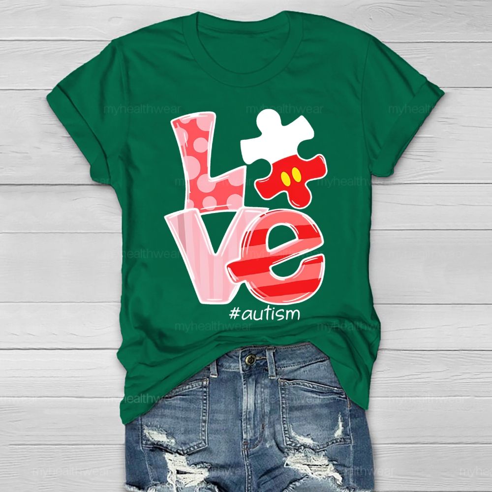 Love Autism Healthwear T-shirt