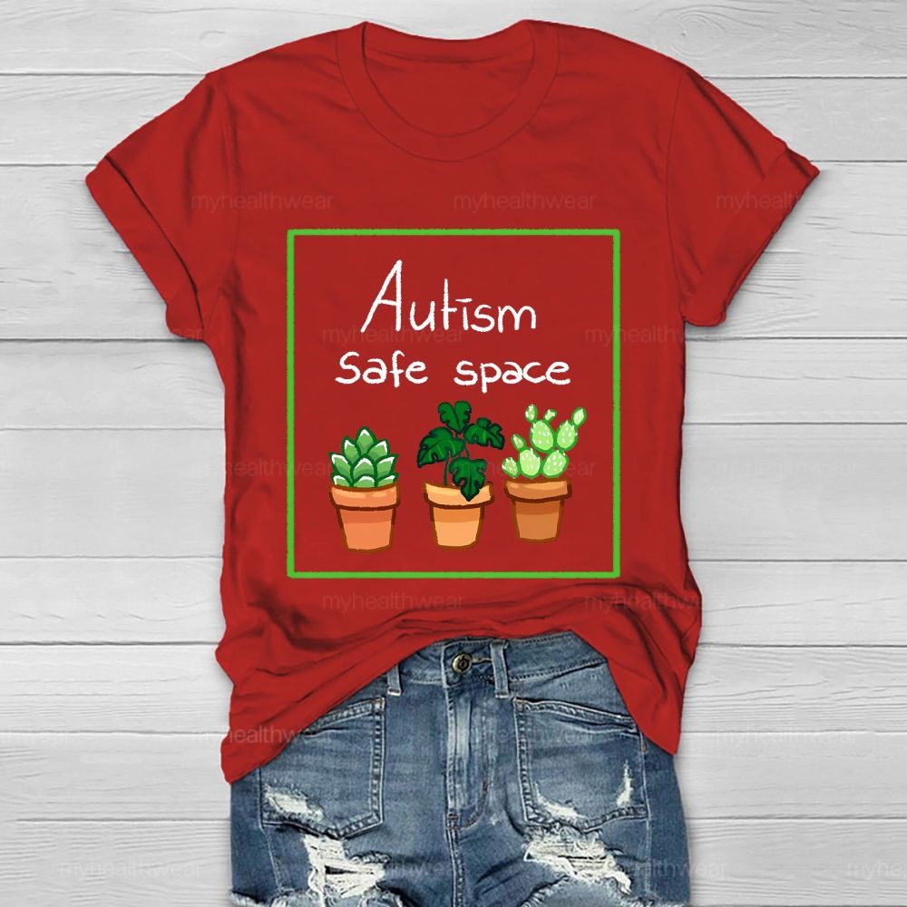 Safe Space Autism Awareness Healthwear T-shirt