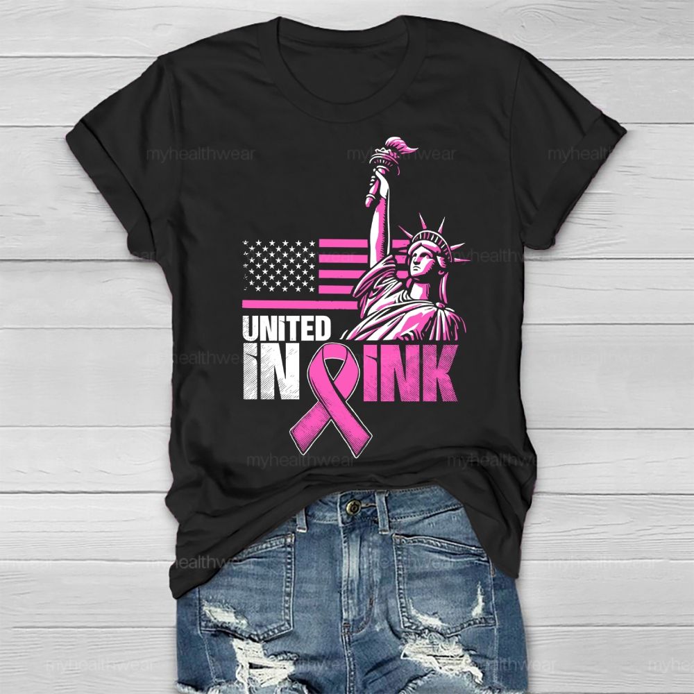 United In Pink Healthwear T-shirt