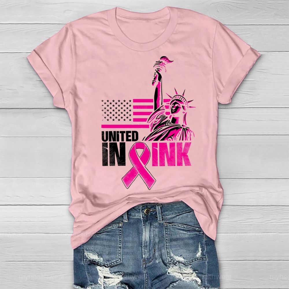 United In Pink Healthwear T-shirt