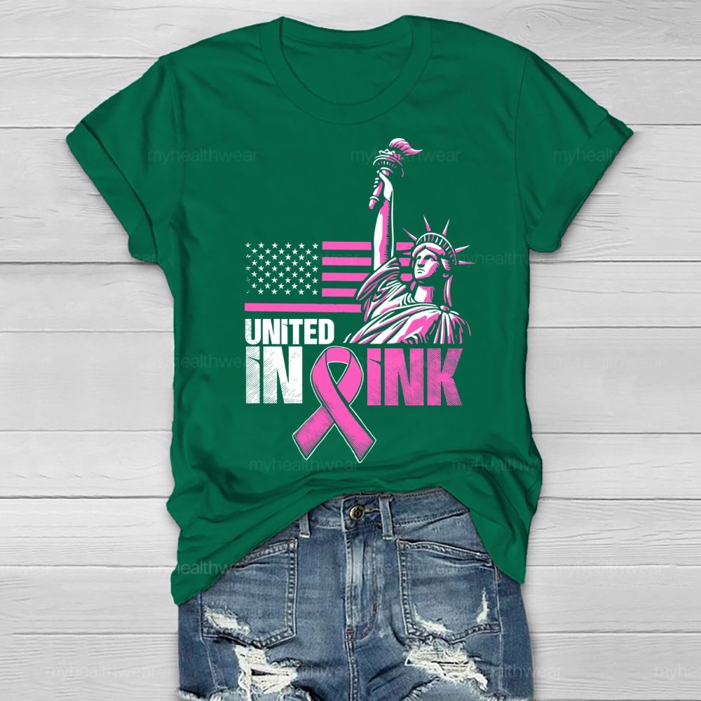 United In Pink Healthwear T-shirt