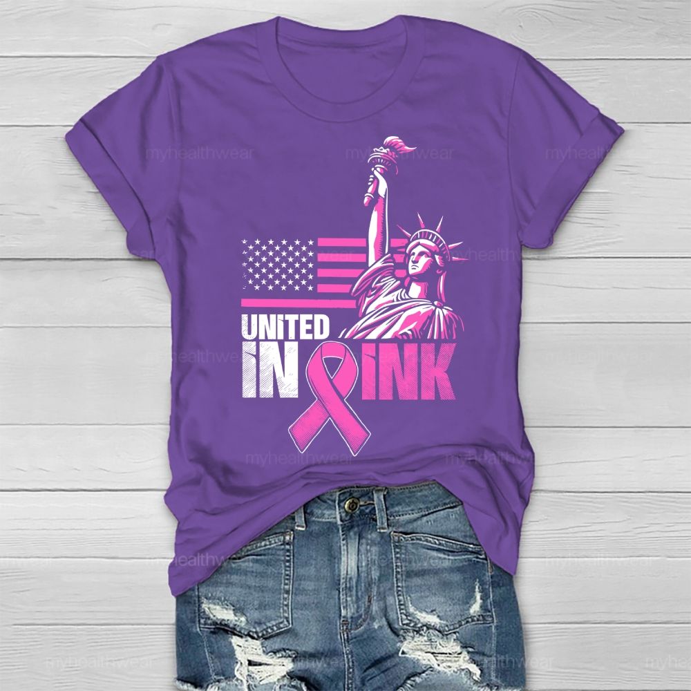 United In Pink Healthwear T-shirt