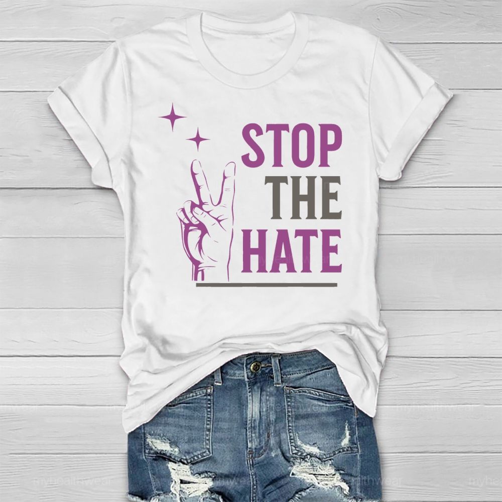 Stop The Hate Healthwear T-shirt