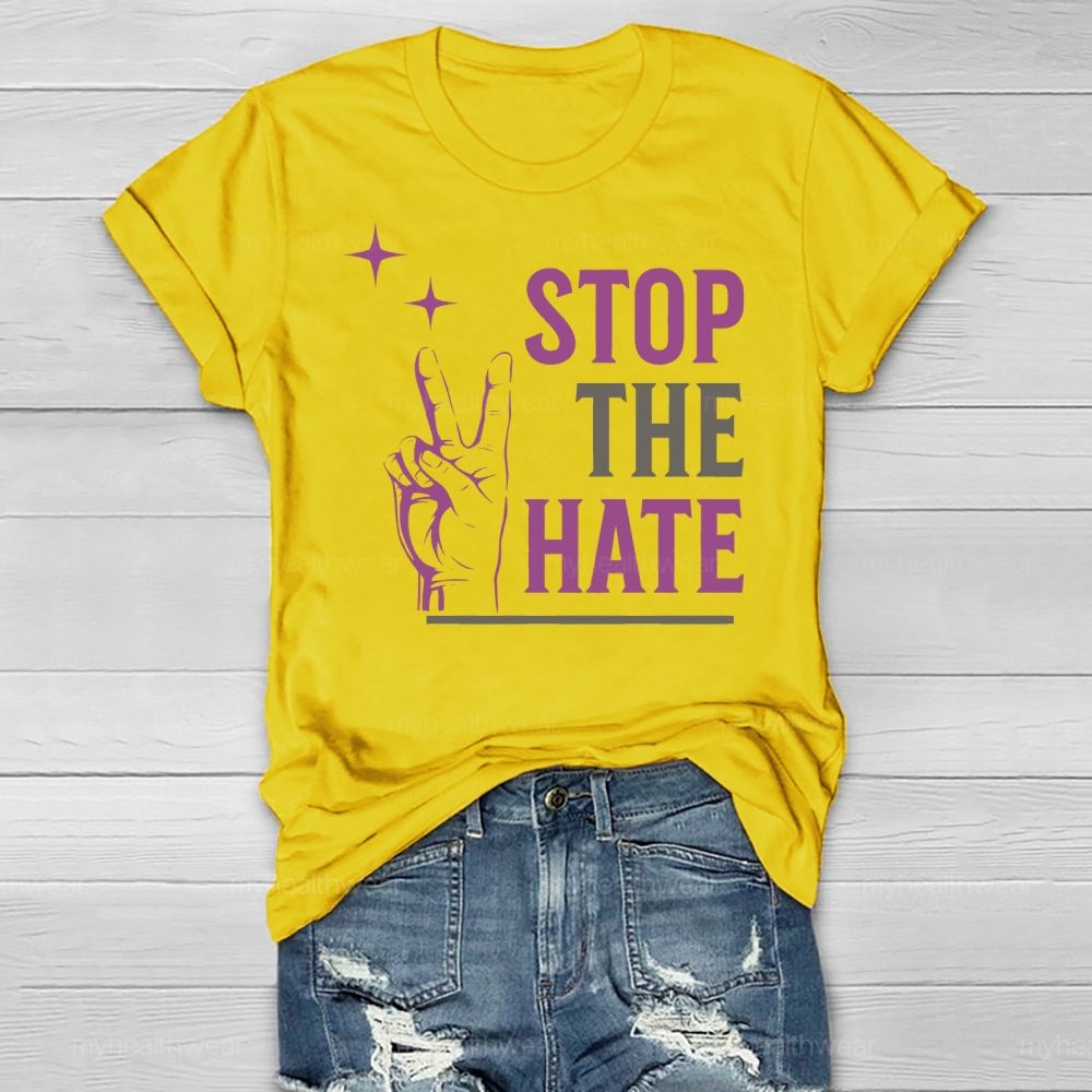 Stop The Hate Healthwear T-shirt