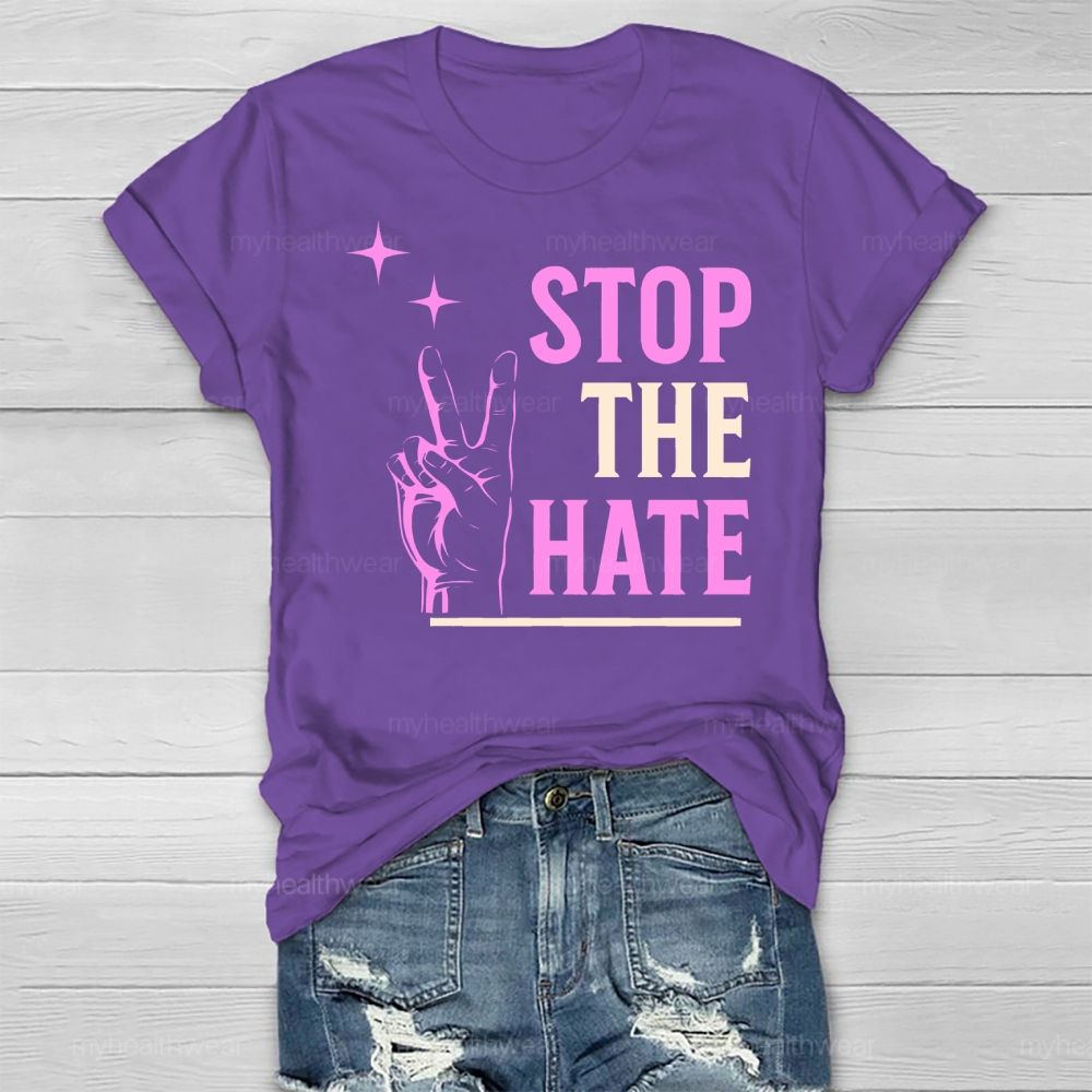 Stop The Hate Healthwear T-shirt