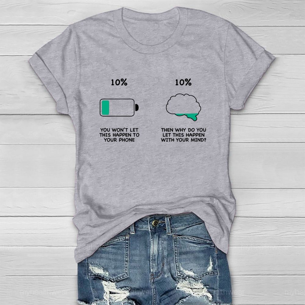 You Won't Let This Happen To Your Phone Healthwear T-shirt
