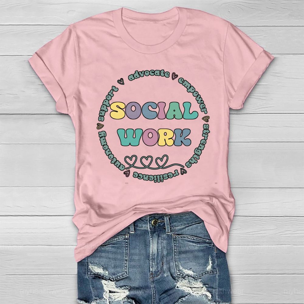 Social Work Healthwear T-shirt