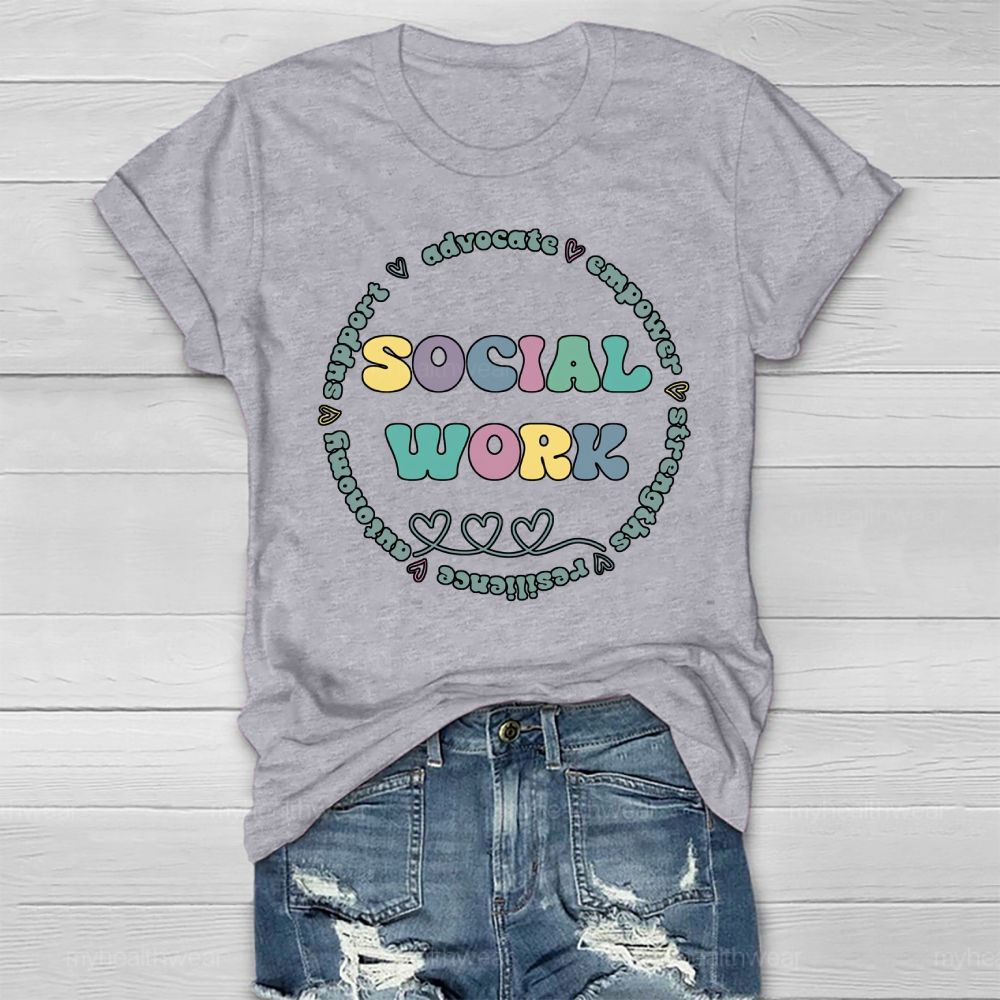 Social Work Healthwear T-shirt