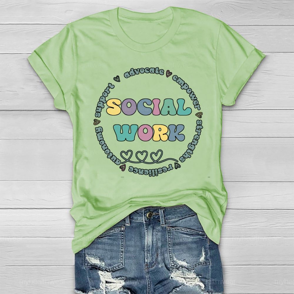 Social Work Healthwear T-shirt