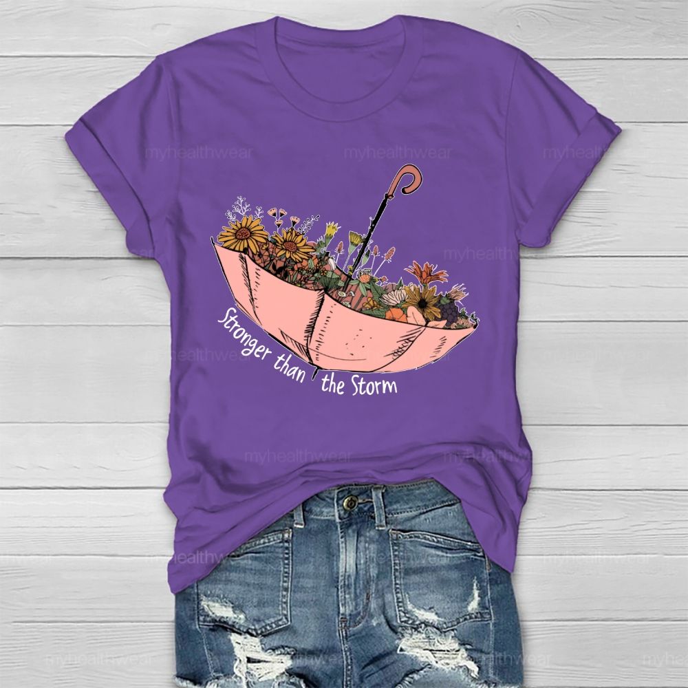 Stronger Than The Storm Healthwear T-shirt
