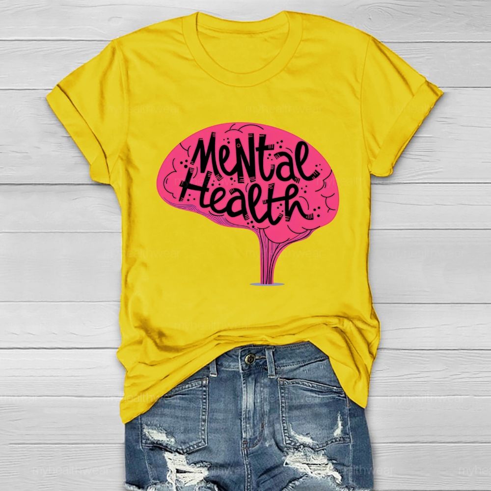 Mental Health Brain Healthwear T-shirt