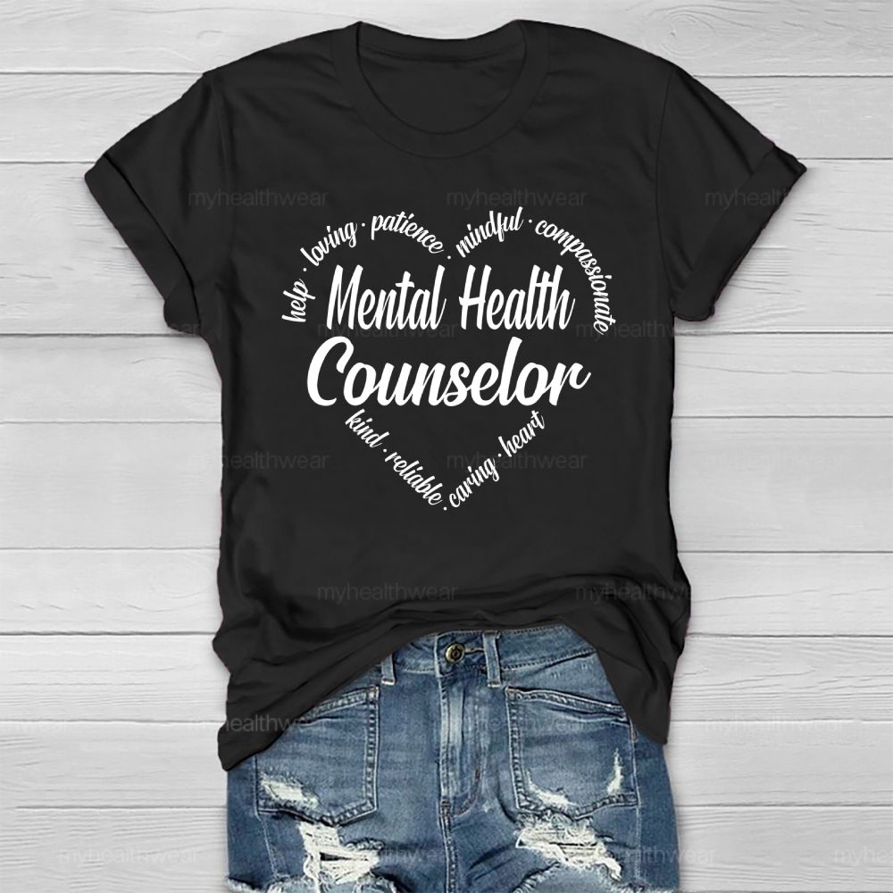 Mental Health Counselor Healthwear T-shirt