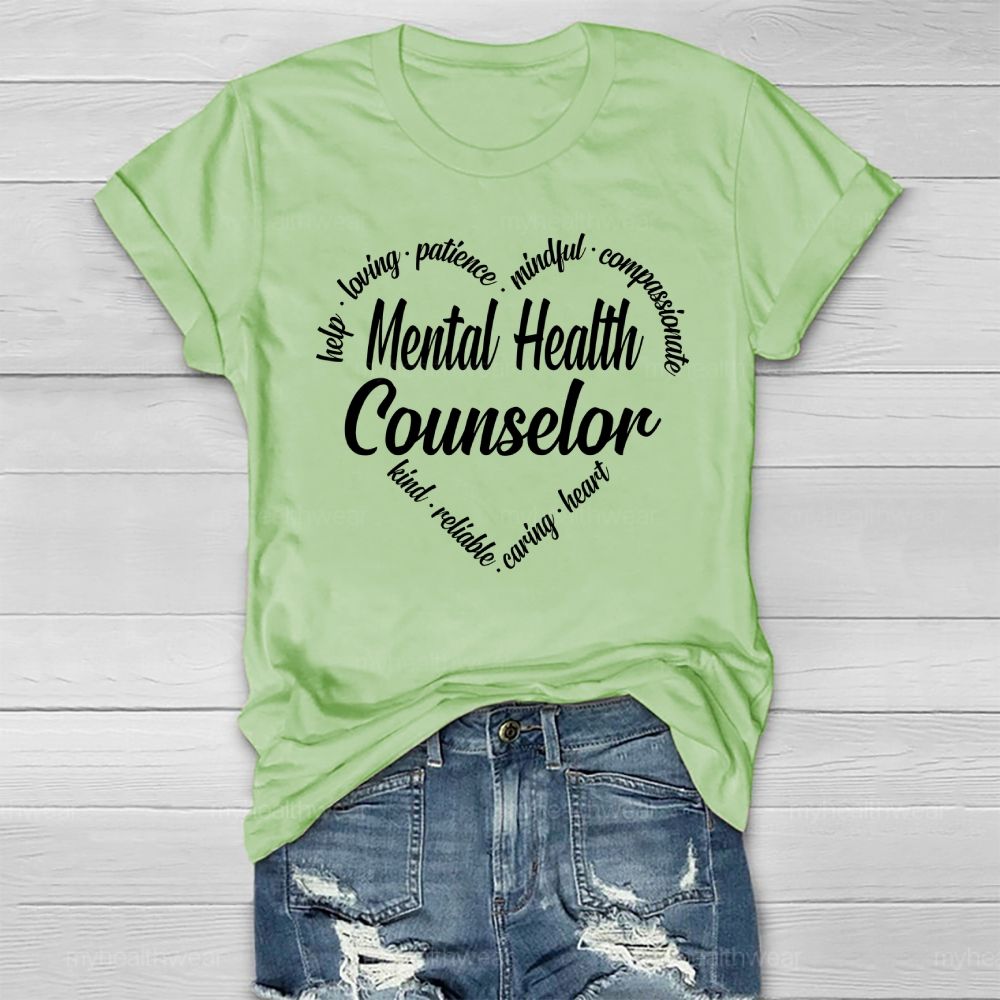 Mental Health Counselor Healthwear T-shirt